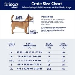 Frisco Heavy Duty All-in-1 Multi-Stage 3 Door Collapsible Wire Dog Crate 12 Frisco Heavy Duty All-in-1 Multi-Stage 3 Door Collapsible Wire Dog Crate -Optimal Pet Shop 247915 PT2. AC SS1800 V1611265566