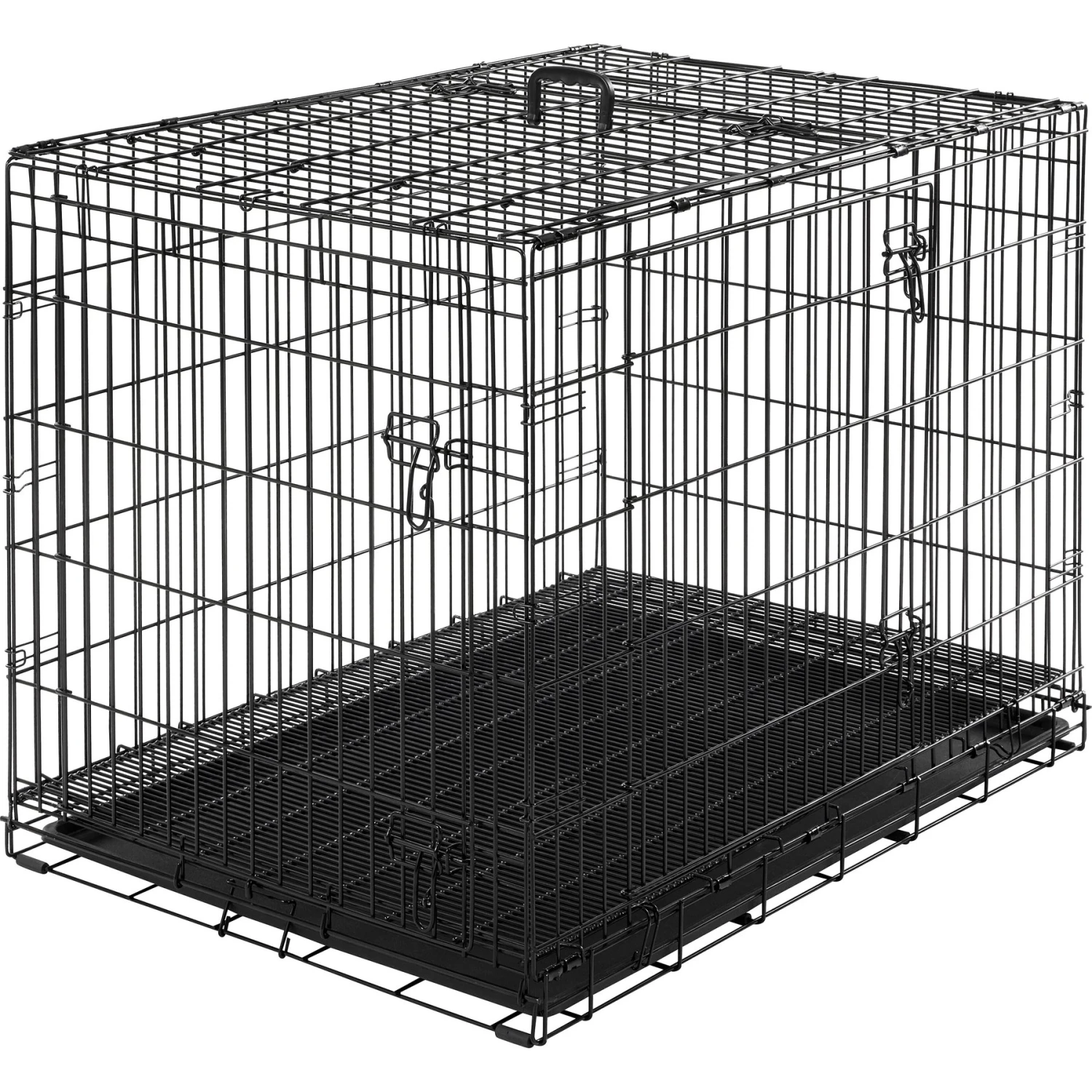 Frisco Heavy Duty All-in-1 Multi-Stage 3 Door Collapsible Wire Dog Crate 10 Frisco Heavy Duty All-in-1 Multi-Stage 3 Door Collapsible Wire Dog Crate - Image 8
