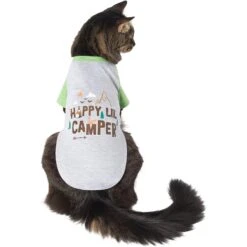 Frisco Happy Lil' Camper Dog & Cat T-Shirt -Optimal Pet Shop 248789 PT2. AC SS1800 V1644959832