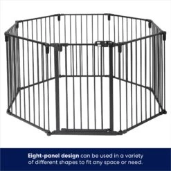 Frisco Steel 8-Panel Configurable Dog Gate & Playpen -Optimal Pet Shop 250603 PT3. AC SS1800 V1666119611
