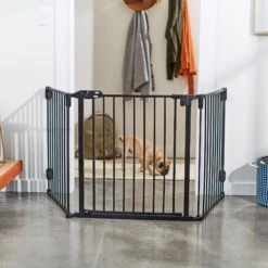 Frisco Steel 3-Panel Configurable Dog Gate, 30-in -Optimal Pet Shop 250607 PT3. AC SS1800 V1616073696