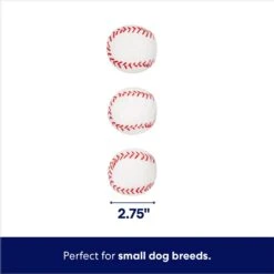 Frisco Baseball Hide & Seek Puzzle Plush Squeaky Dog Toy -Optimal Pet Shop 252758 PT2. AC SS1800 V1695760988