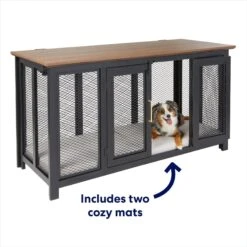 Frisco "Venice" Dog Crate Credenza & Mat Kit -Optimal Pet Shop 255328 PT3. AC SS1800 V1667228979