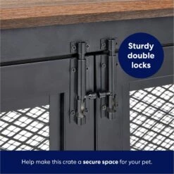 Frisco "Venice" Dog Crate Credenza & Mat Kit -Optimal Pet Shop 255328 PT5. AC SS1800 V1667227509