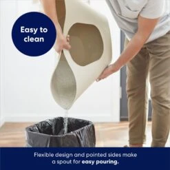 Frisco Leaf High-Sided Cat Litter Box, Large -Optimal Pet Shop 258782 PT3. AC SS1800 V1675279642