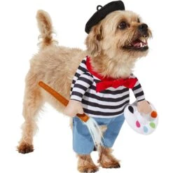 Frisco Front Walking French Artist Dog & Cat Costume -Optimal Pet Shop 260956 PT3. AC SS1800 V1624453662