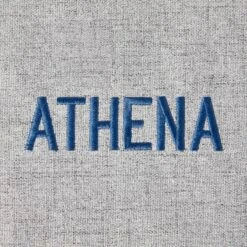 Frisco Faux Linen Corner Personalized Bolster Dog Bed W/Removable Cover, Harbour Blue, XL -Optimal Pet Shop 262161 PT4. AC SS1800 V1615569989