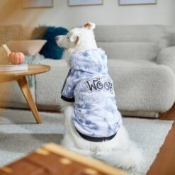 Frisco Woof Tiedye Print Dog & Cat Hoodie -Optimal Pet Shop 267986 PT8. AC SS1800 V1629758062