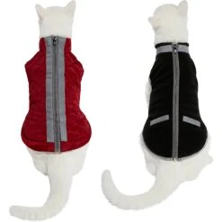 Frisco Mediumweight Reflective 2-in-1 Dog & Cat Fleece Coat -Optimal Pet Shop 268359 PT2. AC SS1800 V1628792312