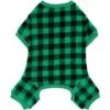 Frisco Dog & Cat Cozy Plush Fleece PJs, Green Plaid -Optimal Pet Shop 268517 MAIN. AC SS1800 V1637725390