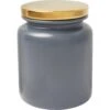 Frisco Modern Gold Rim Ceramic Treat Jar -Optimal Pet Shop 270190 MAIN. AC SS1800 V1620685036