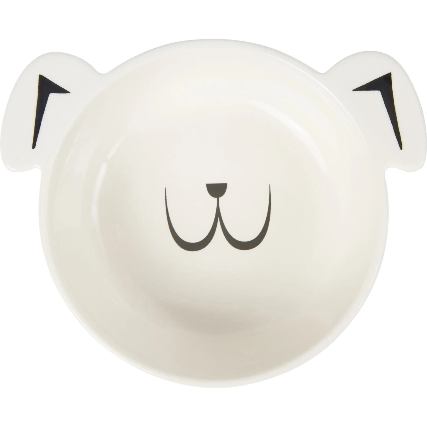 Frisco Dog Face Non-skid Ceramic Cat & Dog Bowl 3 Frisco Dog Face Non-skid Ceramic Cat & Dog Bowl