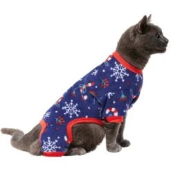 Frisco Snowy Nights Dog & Cat Cozy Polar Fleece PJs -Optimal Pet Shop 276448 PT2. AC SS1800 V1637683010