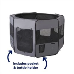 Frisco Soft-Sided Dog, Cat & Small Pet Exercise Playpen -Optimal Pet Shop 277929 PT3. AC SS1800 V1667227657