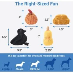 Frisco Fall Farmhouse Hide & Seek Puzzle Plush Squeaky Dog Toy -Optimal Pet Shop 285629 PT2. AC SS1800 V1636990881