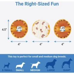 Frisco Fall Box Of Donuts Hide & Seek Puzzle Plush Squeaky Dog Toy -Optimal Pet Shop 285639 PT2. AC SS1800 V1636990890