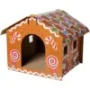 Frisco Holiday Gingerbread House Cardboard Cat House Cat Toy 1 Frisco Holiday Gingerbread House Cardboard Cat House Cat Toy -Optimal Pet Shop 287289 MAIN. AC SS1800 V1694812849