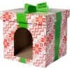 Frisco Holiday Gift Box Cardboard Cat House -Optimal Pet Shop 287291 MAIN. AC SS1800 V1694809486