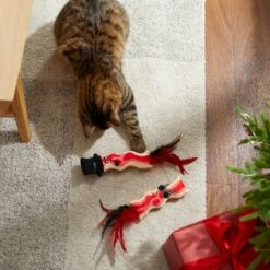 Frisco Holiday Bacon Plush Cat Toy With Catnip, 2 Count -Optimal Pet Shop 287377 PT3. AC SS1800 V1632773555