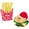Frisco Holiday Burger & Fries Plush Cat Toy With Catnip, 2 Count -Optimal Pet Shop 287901 MAIN. AC SS1800 V1632775422