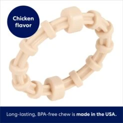 Frisco Ring Tough Nylon Chew Dog Toy, Chicken Flavor -Optimal Pet Shop 290533 PT2. AC SS1800 V1695760929