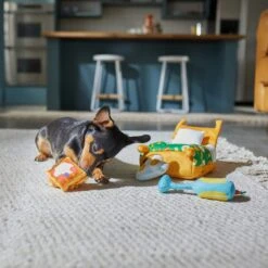 Frisco Brunch Breakfast In Bed Hide & Seek Puzzle Plush Squeaky Dog Toy -Optimal Pet Shop 297282 PT3. AC SS1800 V1642088003