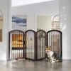 Frisco Arch 4-Panel Solid Wood Dog Gate -Optimal Pet Shop 305152 MAIN. AC SS1800 V1639669187