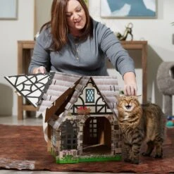 Frisco Tudor House Cardboard Cat House 11 Frisco Tudor House Cardboard Cat House -Optimal Pet Shop 308815 PT3. AC SS1800 V1696880189