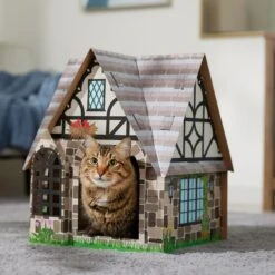 Frisco Tudor House Cardboard Cat House 12 Frisco Tudor House Cardboard Cat House -Optimal Pet Shop 308815 PT4. AC SS1800 V1696968878