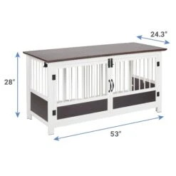 Frisco "Roma" Dog Crate Credenza & Mat -Optimal Pet Shop 315189 PT3. AC SS1800 V1681145357