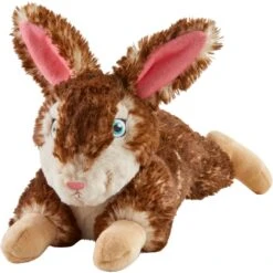 Frisco Realistic Rabbit Plush Squeaky Dog Toy