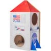 Frisco Spaceship Cardboard Cat House, 2-Story -Optimal Pet Shop 317721 MAIN. AC SS1800 V1686839253
