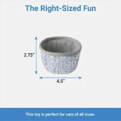 Frisco Guacamole Bowl Cat Toy With Catnip, Medium, 4 Count -Optimal Pet Shop 327059 PT2. AC SS1800 V1645205849