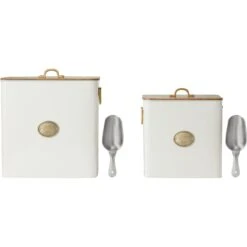 Frisco Premium Airtight Dog & Cat Food Storage Canister With Scoop -Optimal Pet Shop 331486 PT5. AC SS1800 V1657656891