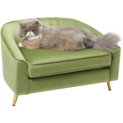 Frisco Elevated Curved Dog & Cat Sofa Bed With Removable Cover -Optimal Pet Shop 331628 PT2. AC SS1800 V1643928761