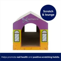 Frisco Halloween A-Paw-Thecary & Chop House Cardboard Cat House With Catnip -Optimal Pet Shop 344002 PT2. AC SS1800 V1689878549