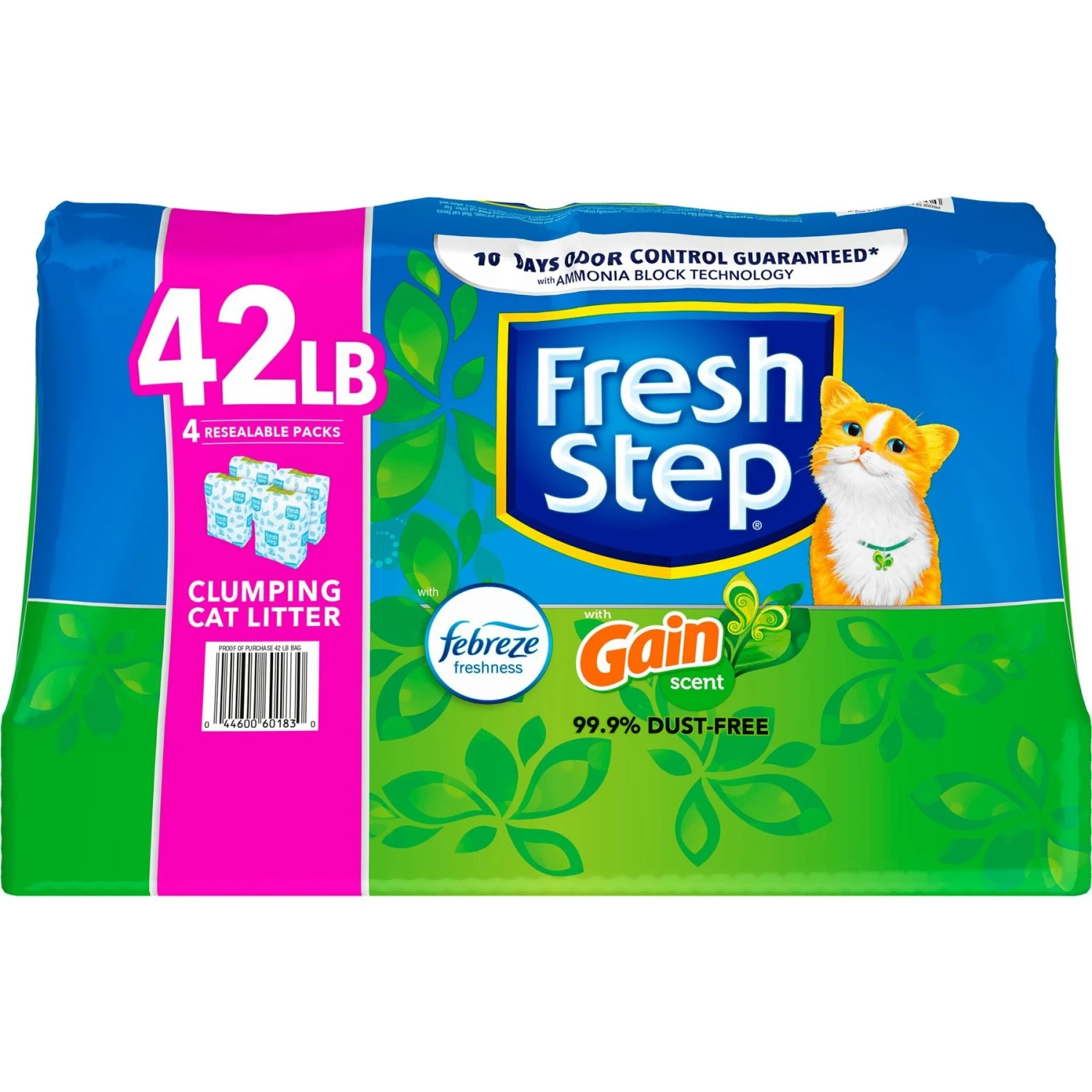 Fresh Step Febreze Freshness Gain Scented Clumping Clay Cat Litter 10 Fresh Step Febreze Freshness Gain Scented Clumping Clay Cat Litter - Image 8