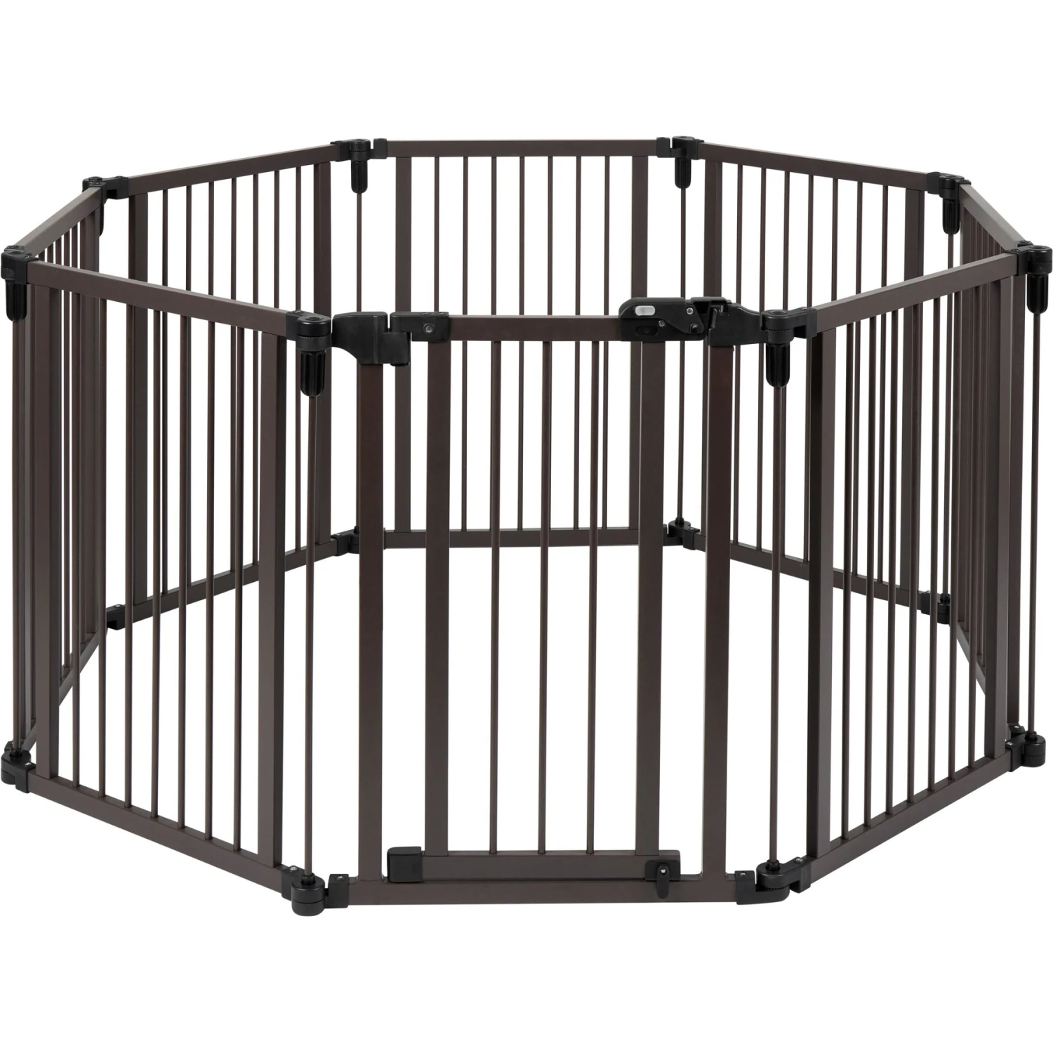 Frisco Wood & Metal 8-Panel Configurable Gate & Playpen 6 Frisco Wood & Metal 8-Panel Configurable Gate & Playpen - Image 4