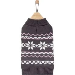 Frisco Gray Chevron Print Dog & Cat Sweater -Optimal Pet Shop 353555 PT4. AC SS1800 V1659727100