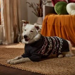 Frisco Gray Chevron Print Dog & Cat Sweater -Optimal Pet Shop 353555 PT7. AC SS1800 V1660749506