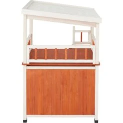 Frisco Outdoor Wooden Cat House With Balcony & Step Ladder 12 Frisco Outdoor Wooden Cat House With Balcony & Step Ladder -Optimal Pet Shop 361012 PT3. AC SS1800 V1657828422