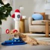 Frisco Rocket Ship 23" Sisal Cat Scratching Post With Play Base 2 Frisco Rocket Ship 23" Sisal Cat Scratching Post With Play Base -Optimal Pet Shop 371365 MAIN. AC SS1800 V1664373301