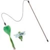 Frisco Leaf & Dragonfly Interchangeable Teaser Wand Cat Toy With Catnip -Optimal Pet Shop 525982 MAIN. AC SS1800 V1669101576