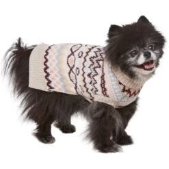 Frisco Sherpa Lined Fairisle Dog & Cat Sweater -Optimal Pet Shop 718422 PT2. AC SS1800 V1703184630