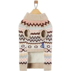 Frisco Sherpa Lined Fairisle Dog & Cat Sweater -Optimal Pet Shop 718422 PT4. AC SS1800 V1692978165