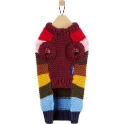 Frisco Chunky Knit Multi-Stripe Dog & Cat Sweater -Optimal Pet Shop 718662 PT4. AC SS1800 V1693234296