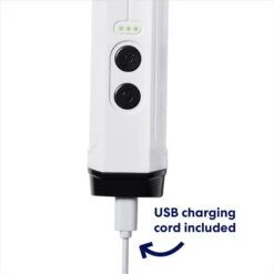 Rechargeable Cordless Cat & Dog 3-Speed Nail Grinder, White -Optimal Pet Shop 729774 PT3. AC SS1800 V1687894787