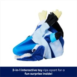 Frisco Holiday Arctic Buddies 2-in-1 Rip For Surprise Plush & Rubber Dog Toy -Optimal Pet Shop 739718 PT2. AC SS1800 V1694809430