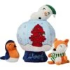 Frisco Holiday Melting Snow Globe Hide & Seek Puzzle Plush Squeaky Dog Toy -Optimal Pet Shop 739910 MAIN. AC SS1800 V1694813278