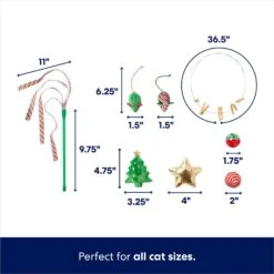 Frisco Holiday Cozy Christmas Sack Variety Pack Cat Toy With Catnip -Optimal Pet Shop 740054 PT2. AC SS1800 V1695046483